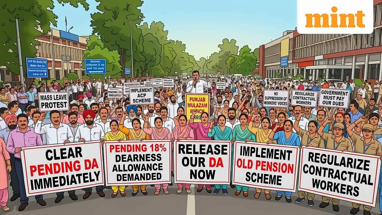 Punjab proposes DA hike from 42% to 60% for 85,000 employees