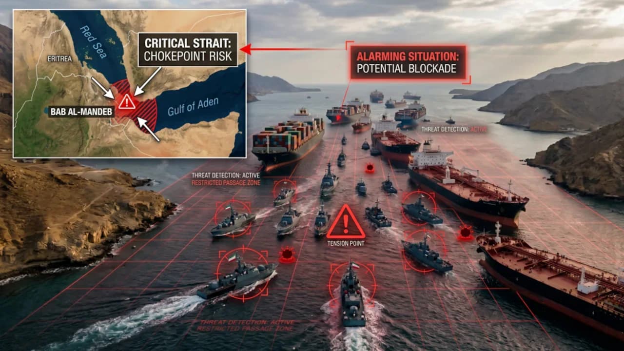 Qatar Warns of 'Catastrophic' Global Impact from Bab al-Mandab Closure