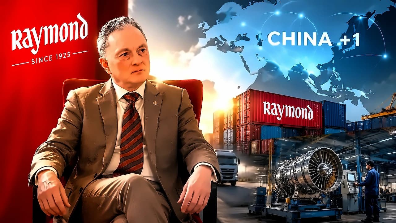 Raymond's Singhania: China+1 Strategy Now Operational Imperative