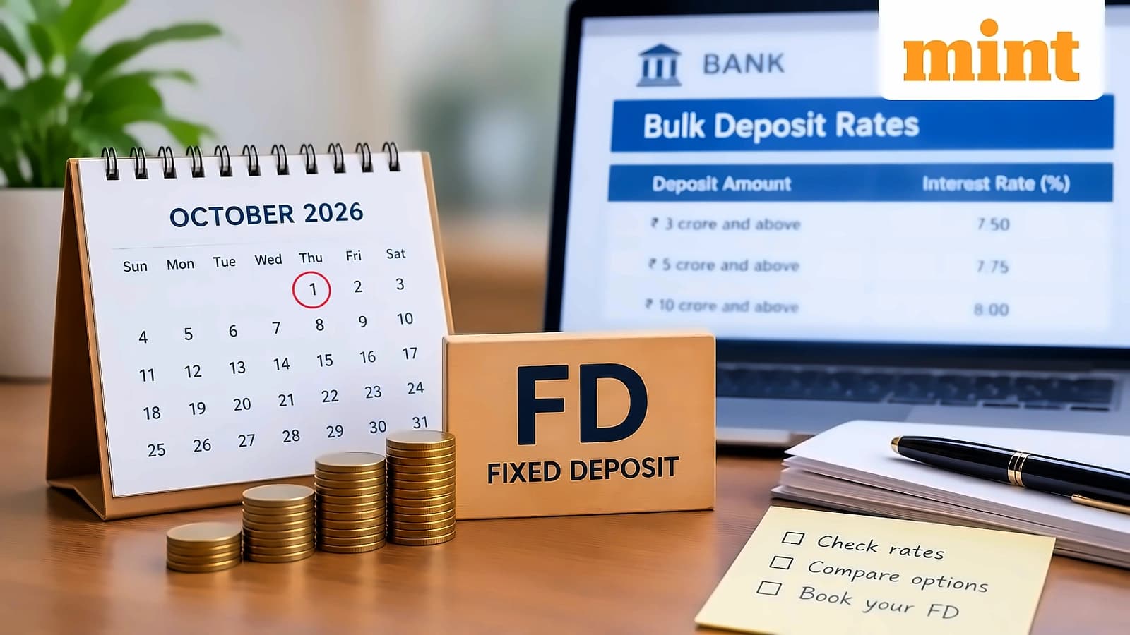 RBI Bulk FD Rules Change from Oct 1: Banks Lose Pricing Advantage