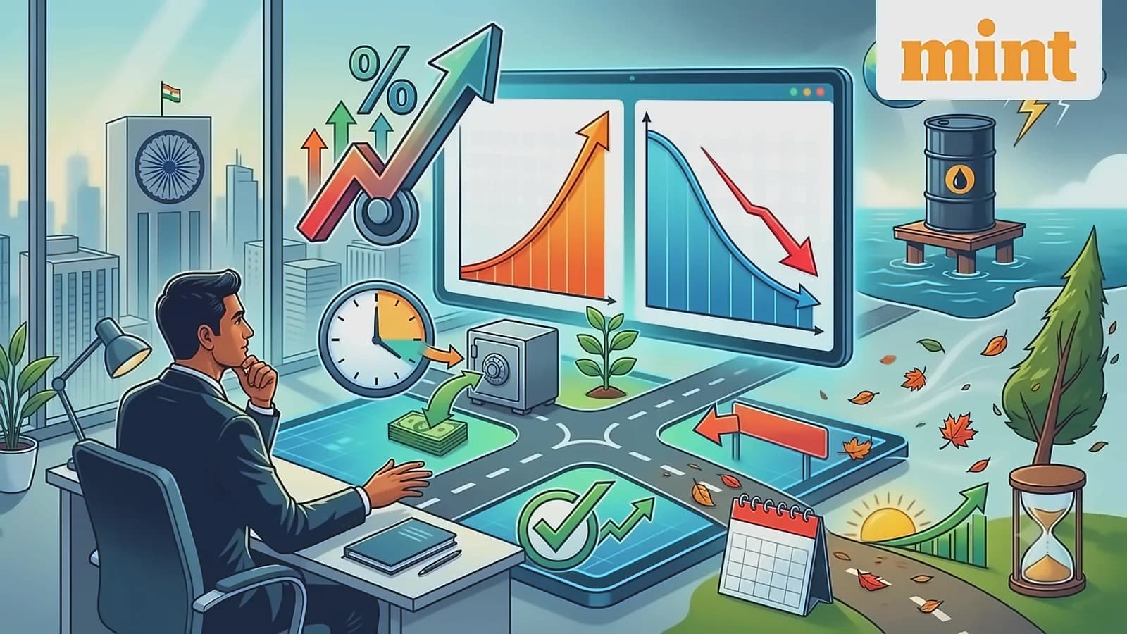 RBI Rate Hike to 5.5%: Bond Pressure, Rupee Measures Impact Markets