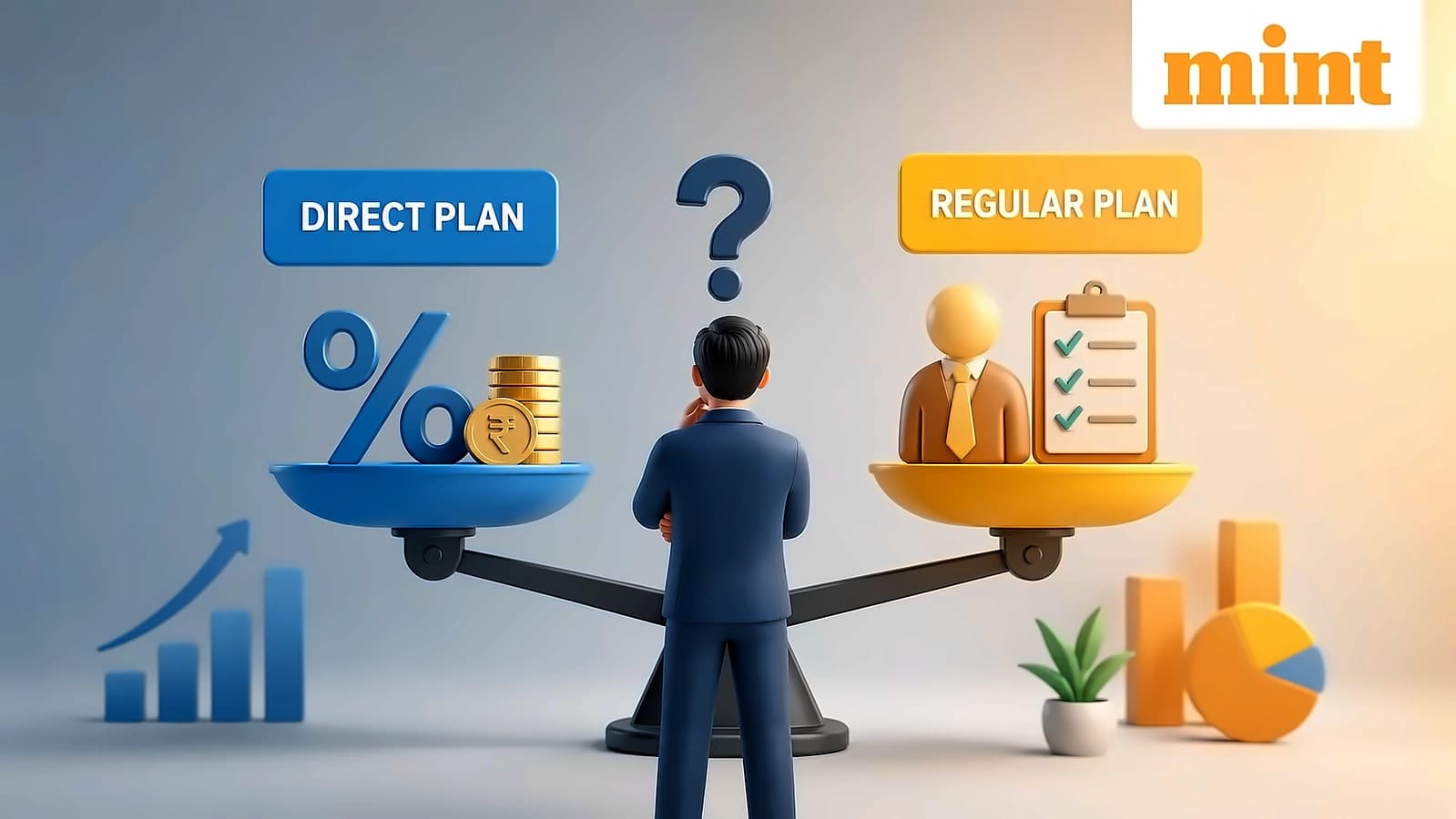 Retail investors prefer regular plans over direct plans at 30% share