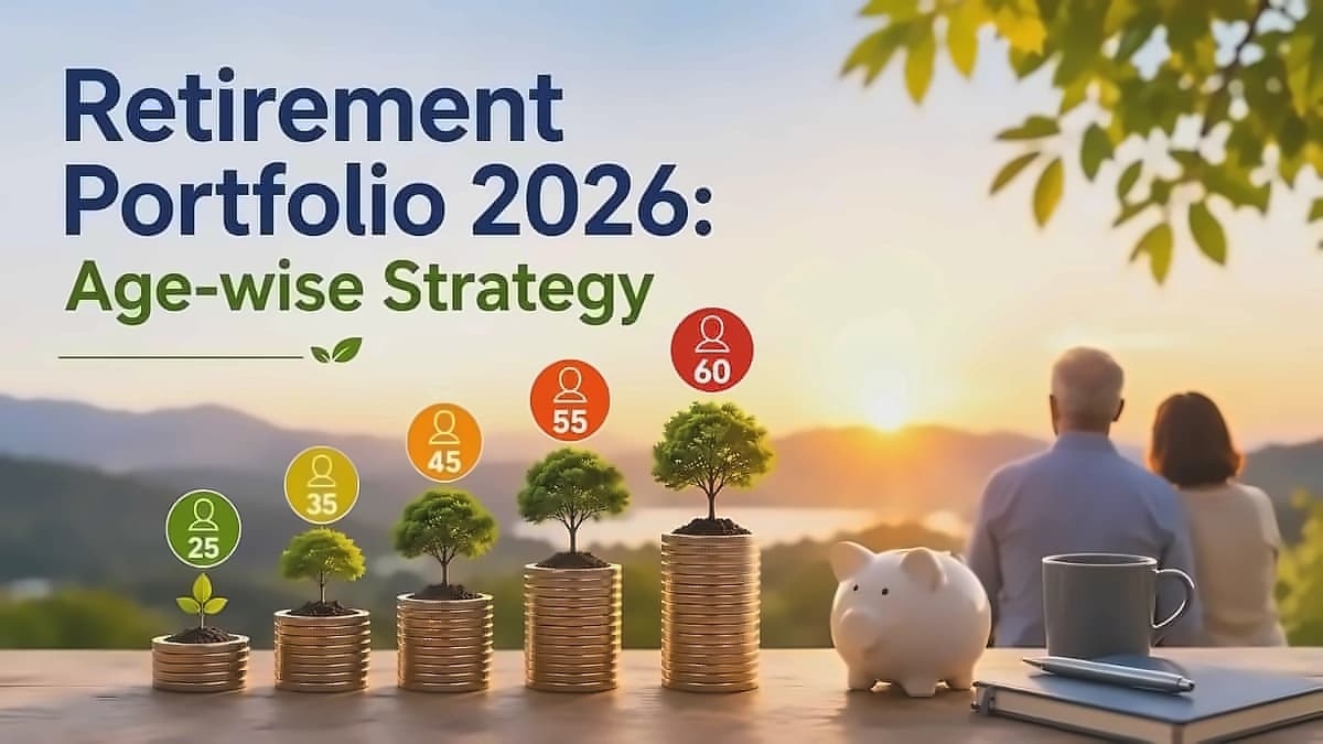 Retirement Portfolio 2026: Expert equity allocation guide by age