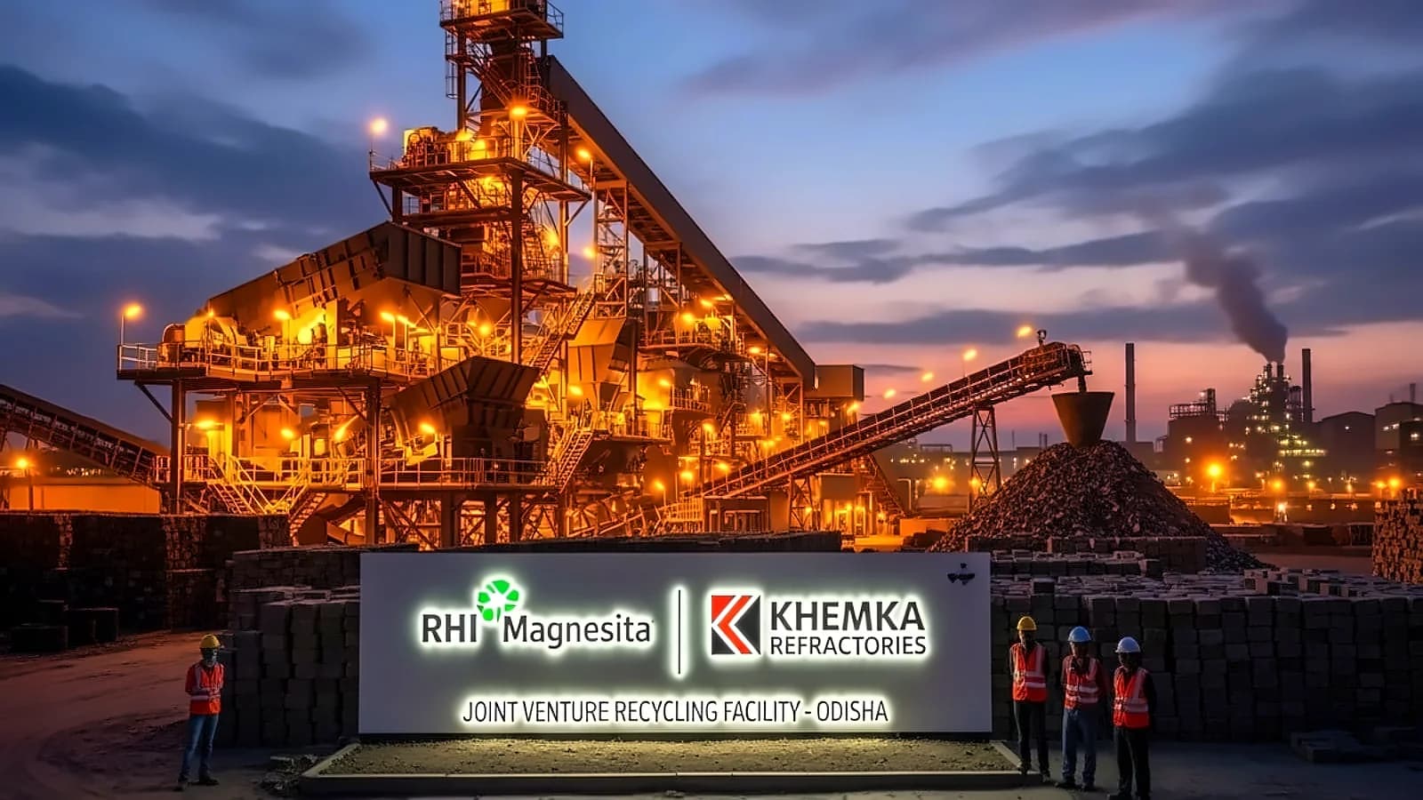 RHI Magnesita-Khemka Refractories joint venture for Odisha recycling plant