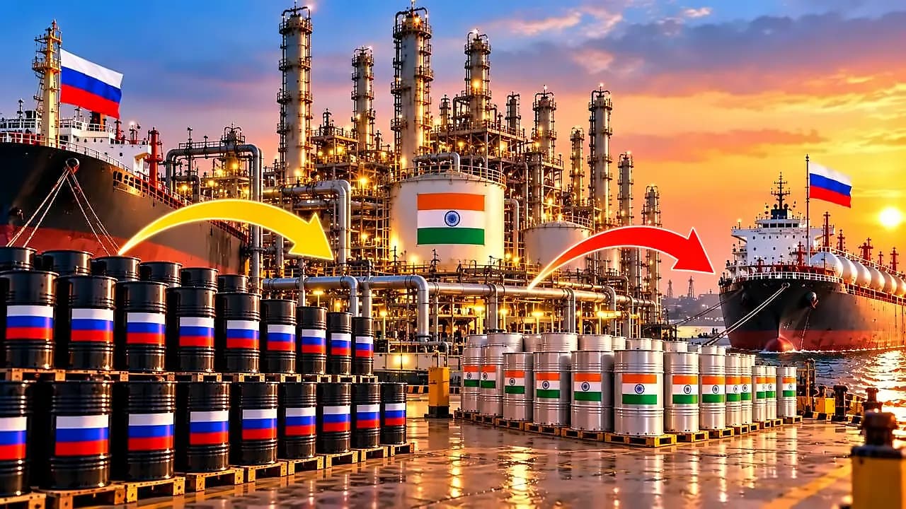 India-Russia Oil Trade Faces US Tariff Threat Amid Gulf Surge