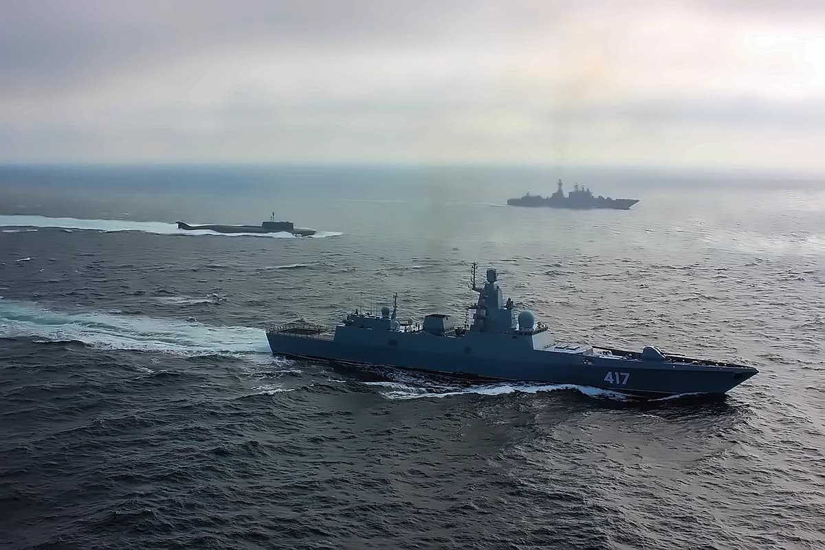Russian Frigate Fires Warning Shot at Yacht in English Channel