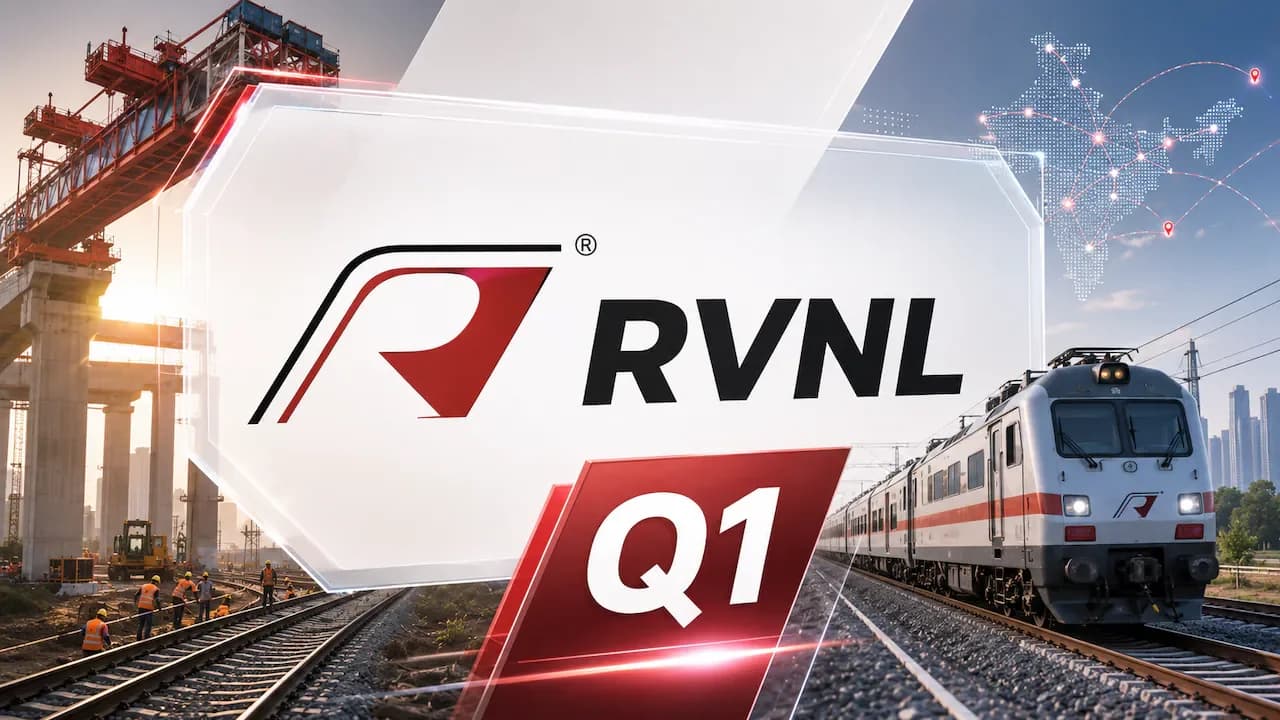 RVNL Q1 FY27 Results: Net Profit Up 18% YoY to ₹159 Cr