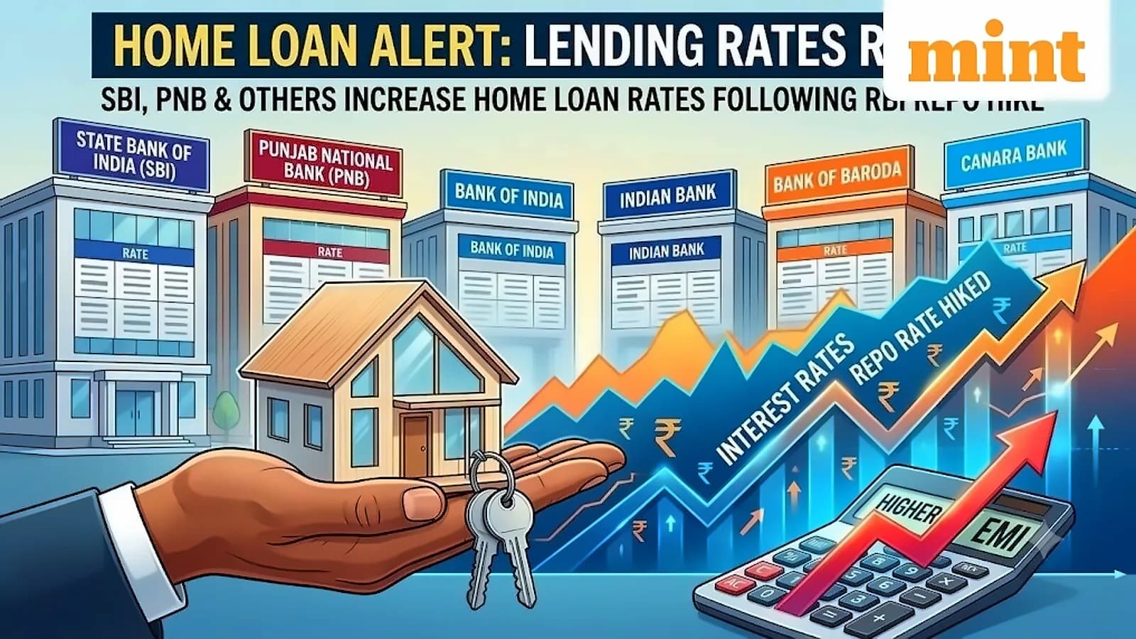 SBI, PNB hike home loan rates after RBI repo rate increase