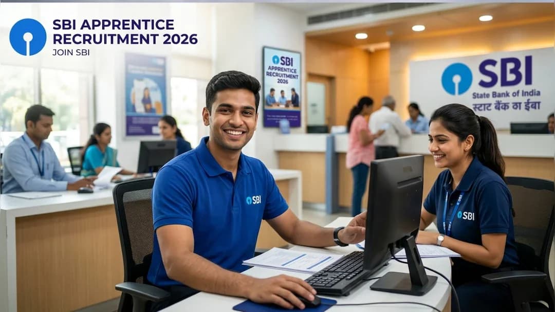 SBI Recruits 7,150 Apprentices with ₹15,000-₹20,000 Monthly Stipend