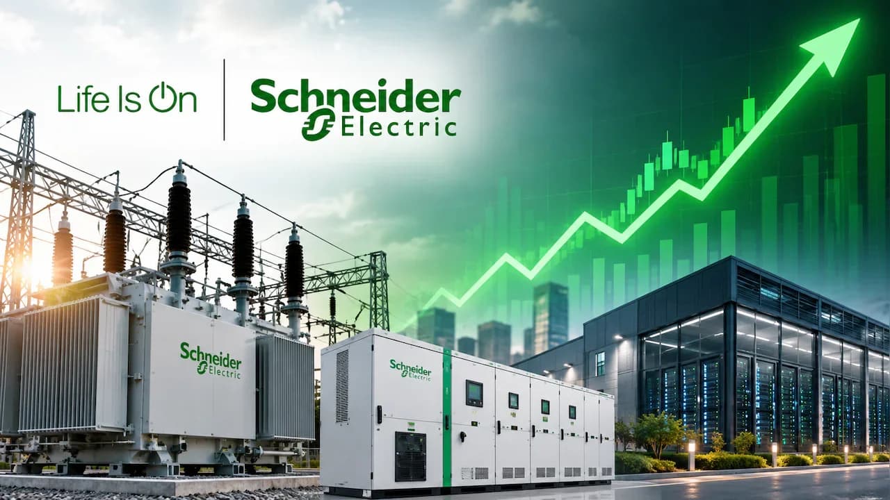 Schneider Electric Infrastructure Turns Profitable, Stock Gains 10x