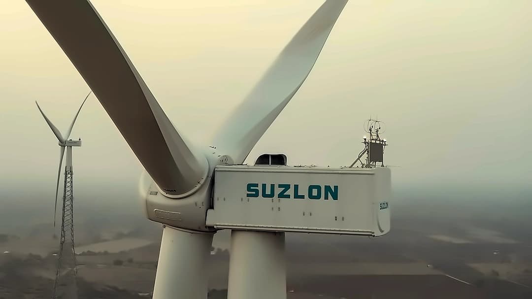 Suzlon Energy Stock Falls 5% for Second Day After SEBI Penalty