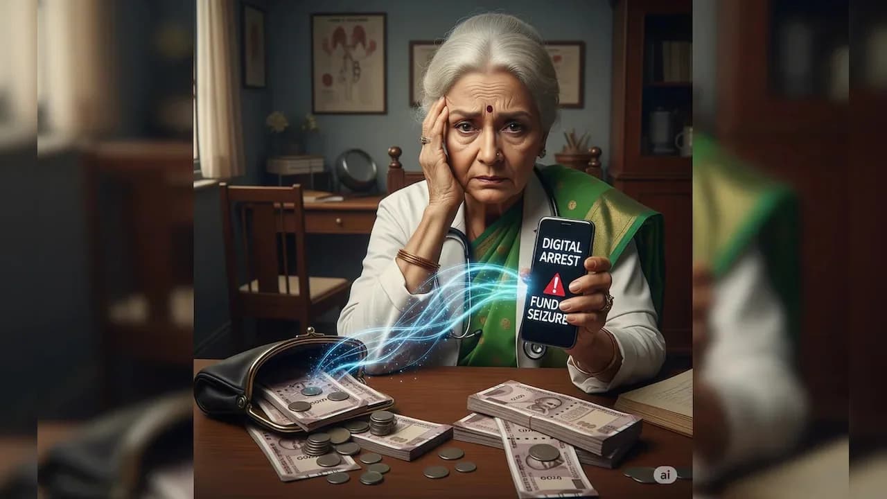 Senior Citizens Lose ₹100 Crore in Digital Arrest Scams