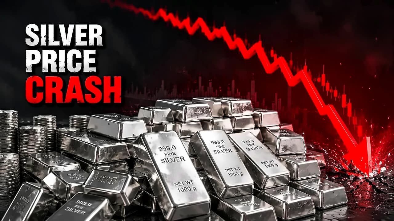 Silver crashes 40% from ₹4L/kg peak but demand remains weak