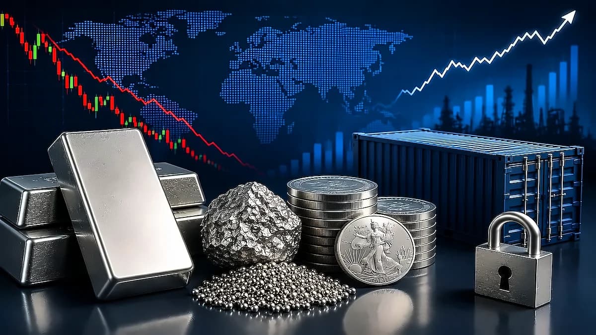 Silver falls 16% YTD, gold 3% as industrial demand weakens