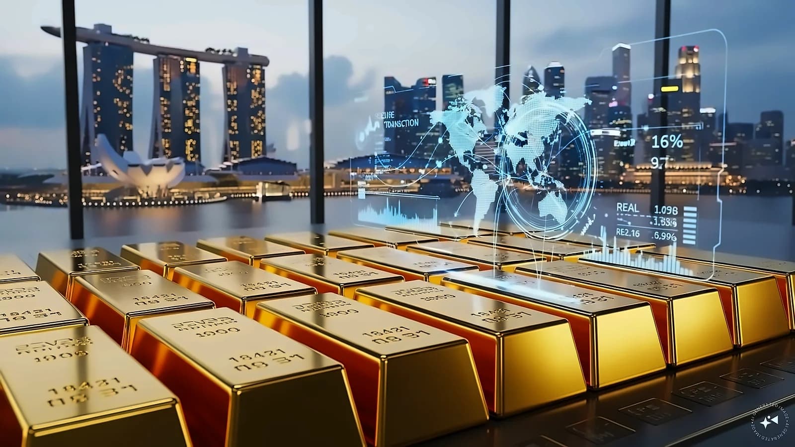 Singapore launches gold clearing system amid bullion hub push