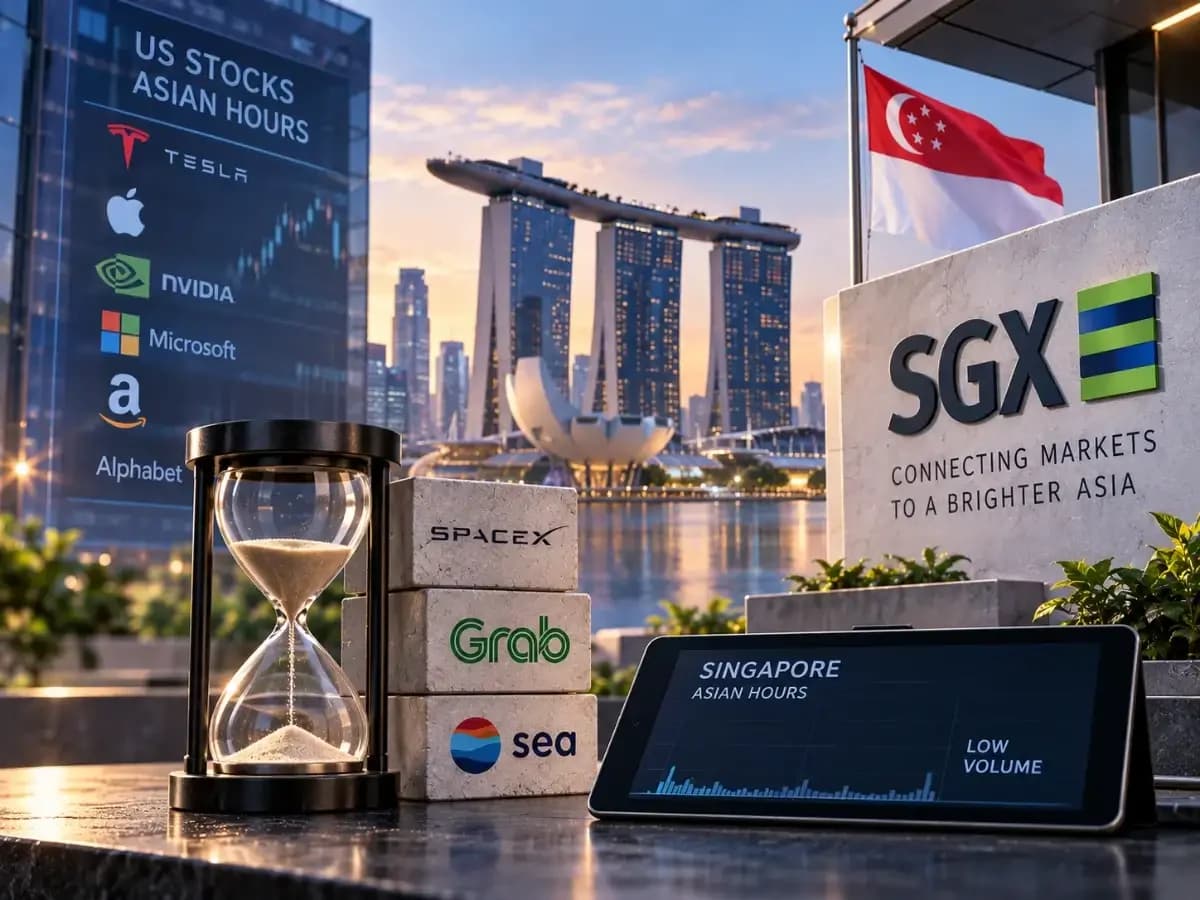 Singapore's US Stock Trading Initiative Shows Limited Success
