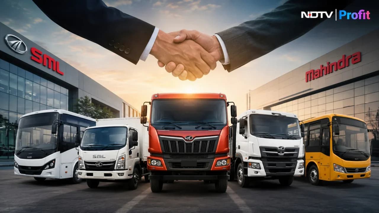 SML Mahindra hits 20% upper circuit for second day on ₹525 cr acquisition