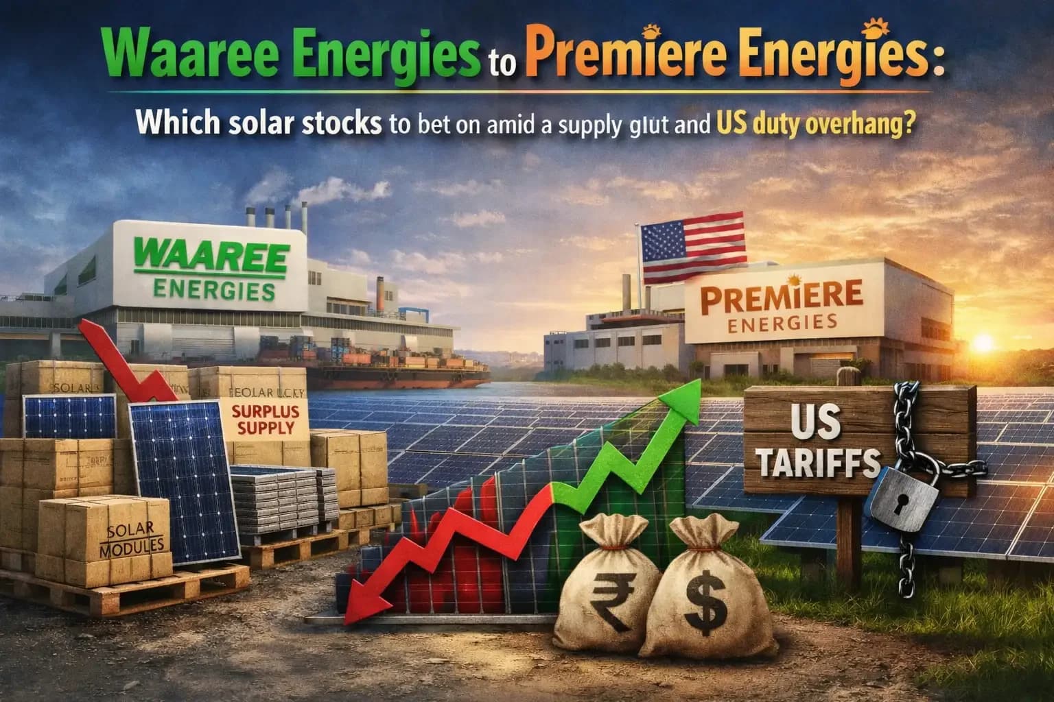 Solar stocks face pressure from oversupply & US duties
