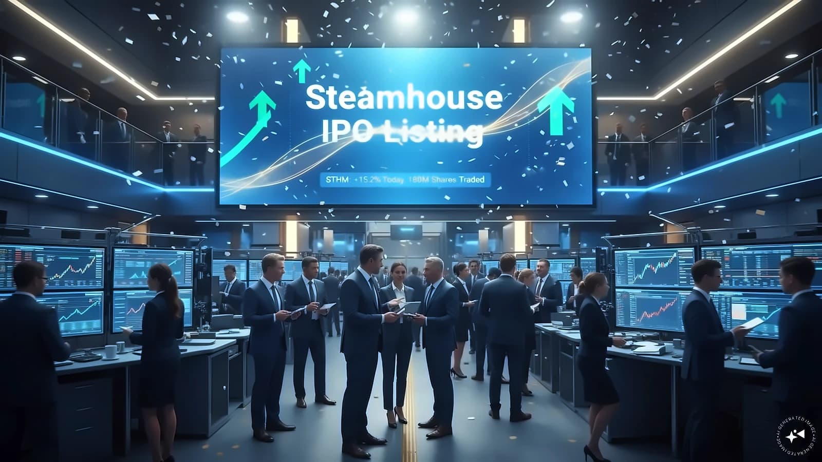 Steamhouse India IPO Debuts at 21% Premium on NSE, BSE