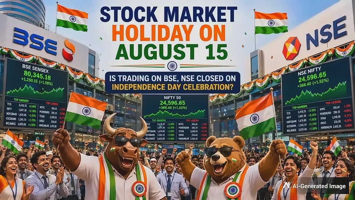 Stock Markets Closed August 15 for Independence Day Holiday