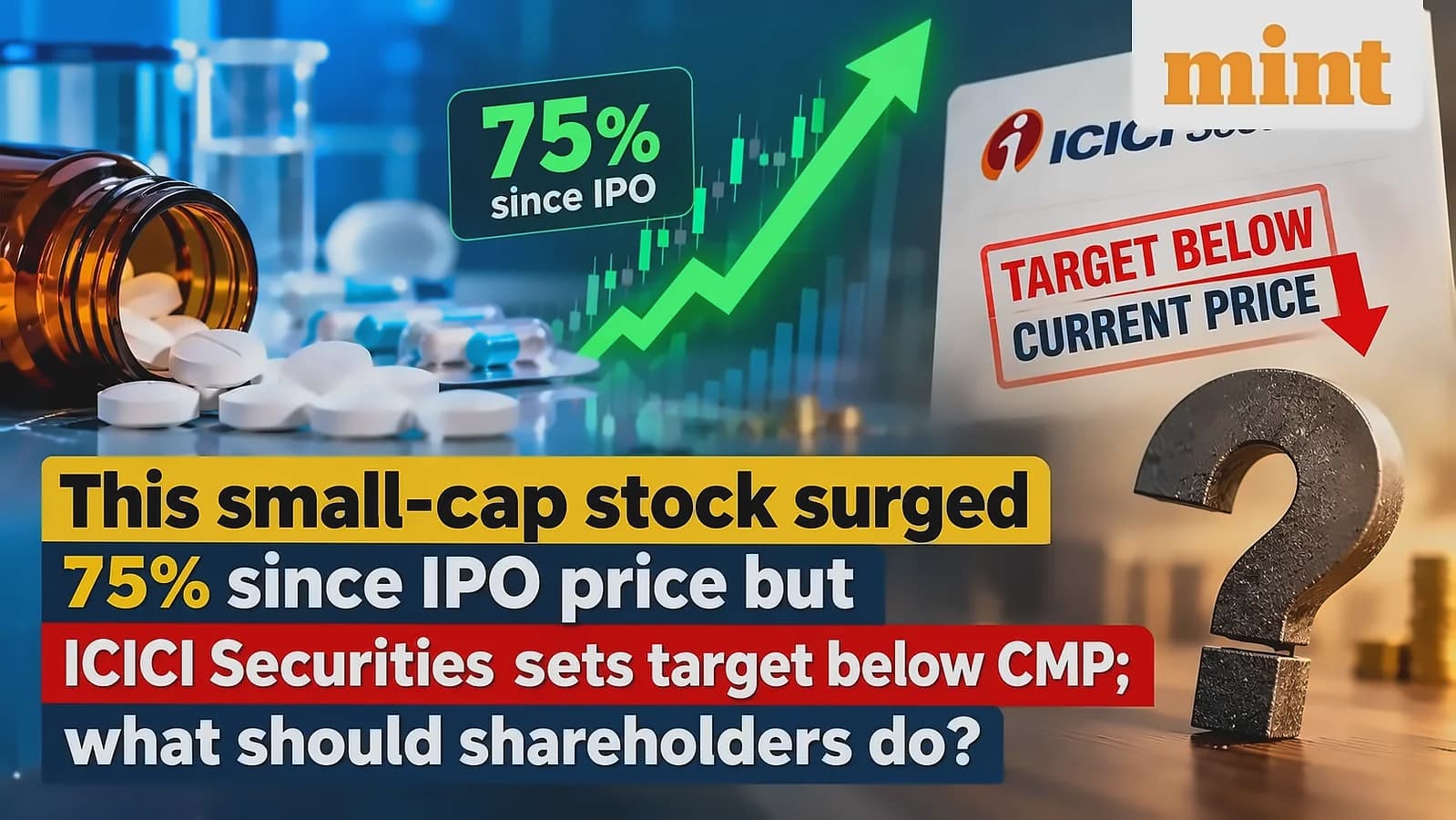 Sudeep Pharma surges 75% post-IPO but ICICI Securities sets ₹1,000 target