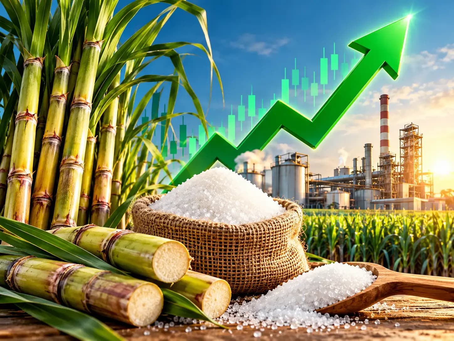 Sugar stocks surge up to 9% as global prices hit 18-month high