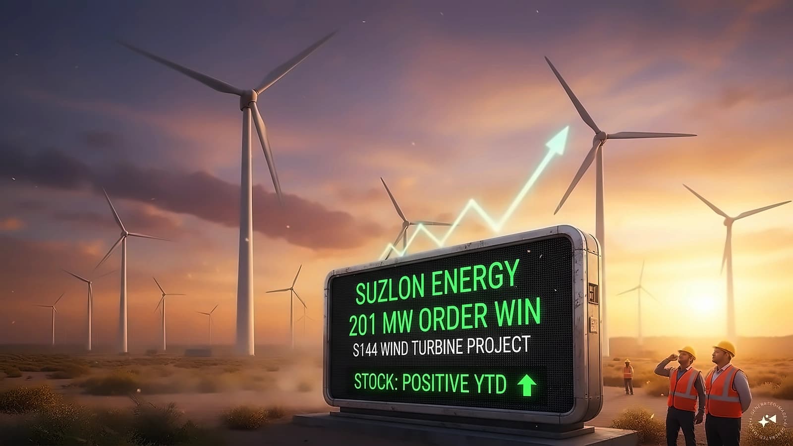 Suzlon wins 201.6 MW wind order from Waaree Forever Energies