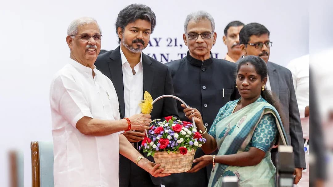 Tamil Nadu Gets AI Ministry as Vijay Reshuffles 33-Member Cabinet