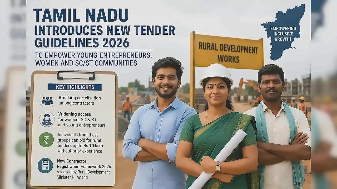 Tamil Nadu Launches New Tender Rules for Entrepreneurs