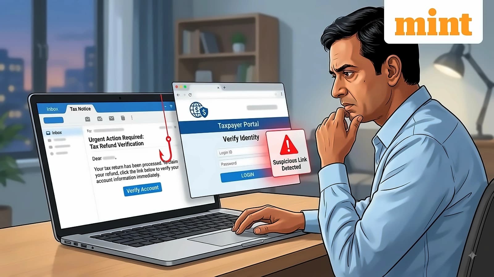 Taxpayers face income tax phishing scams amid 678K French breach