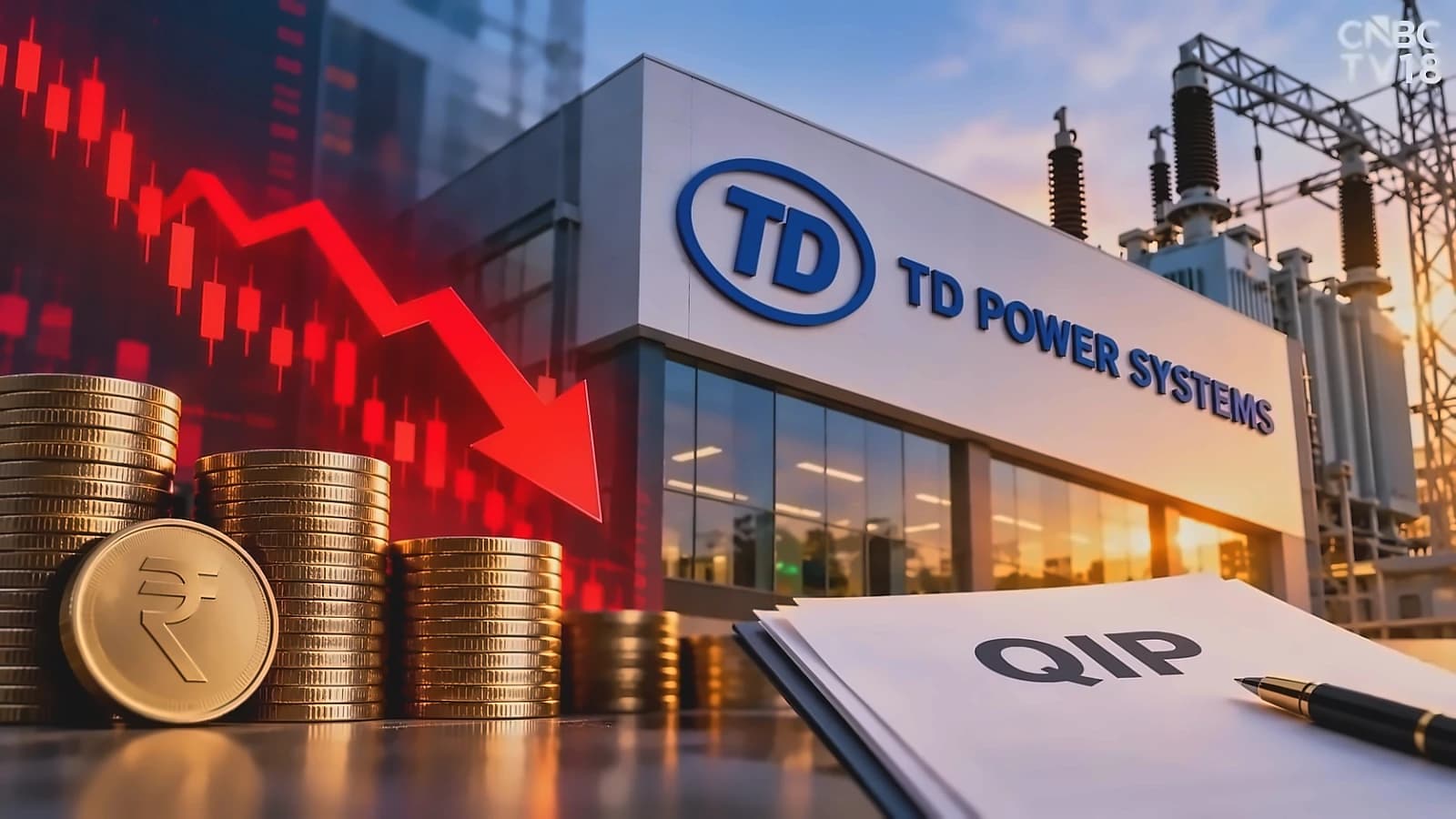 TD Power Systems shares fall 4% after ₹600 cr QIP closure