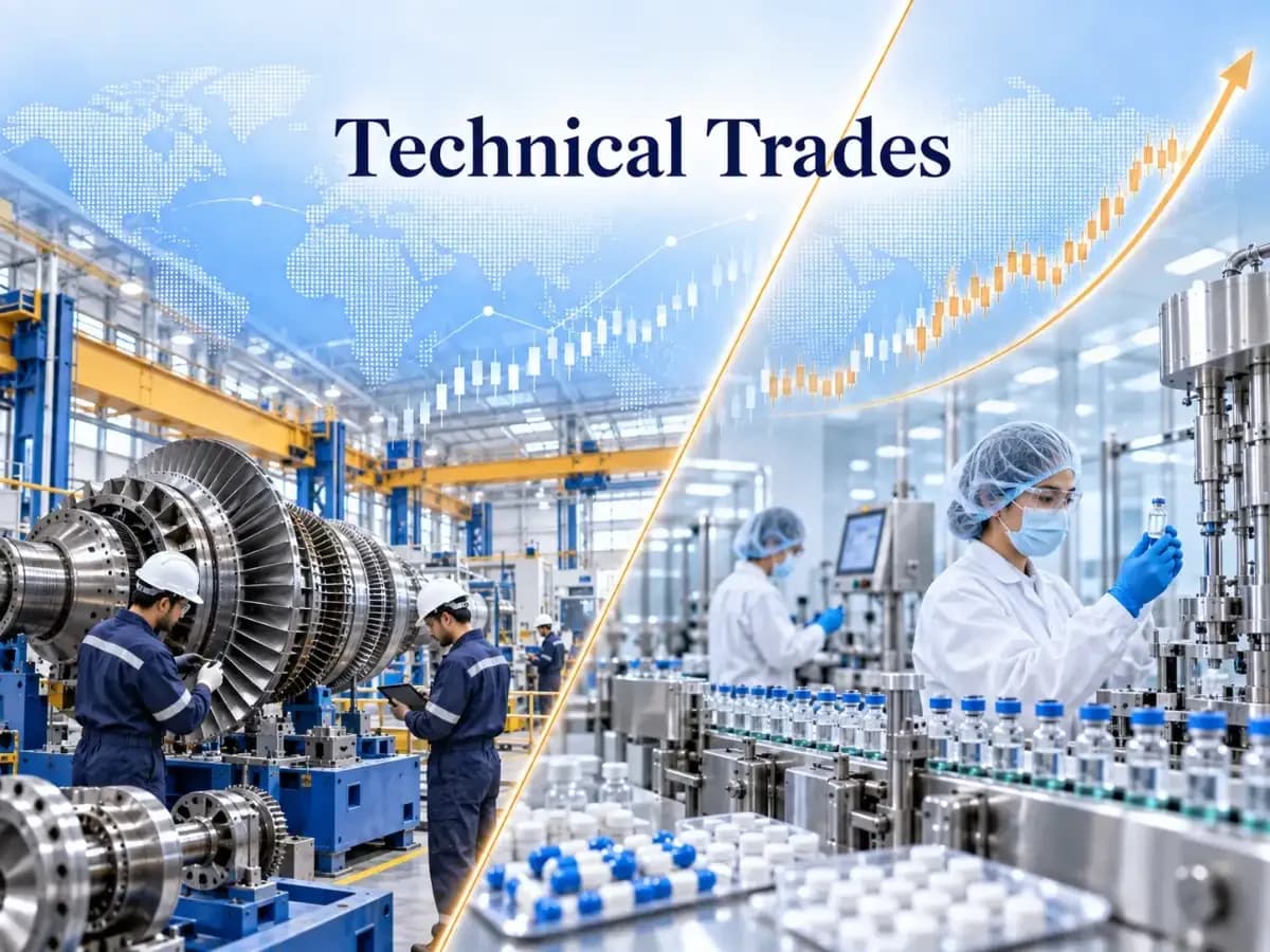 Technical Analysis: Pharma Stock Targets 5.3% Gain, Capital Goods Up 7%