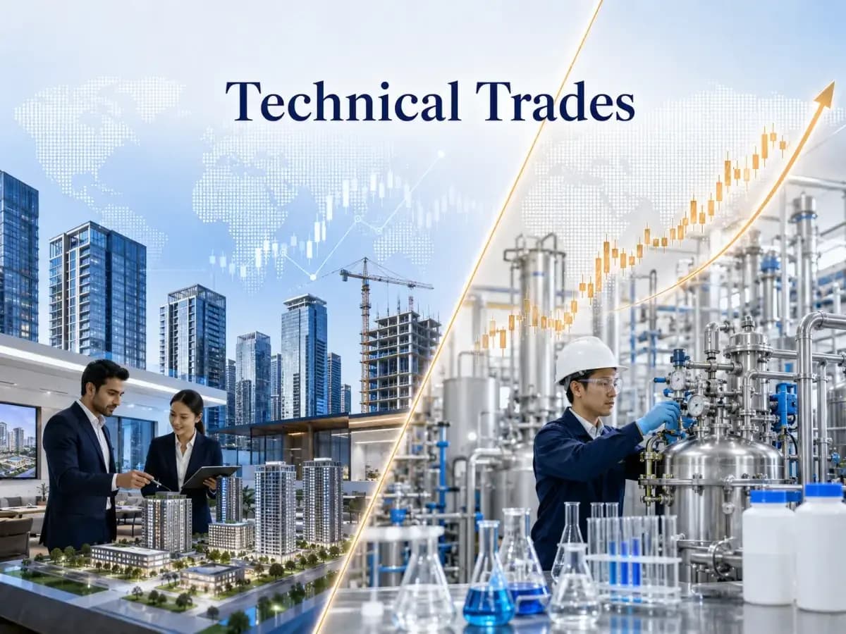 Technical Analysis: Realty Major Eyes 7.05% Gain, Chemical Stock Targets 6%