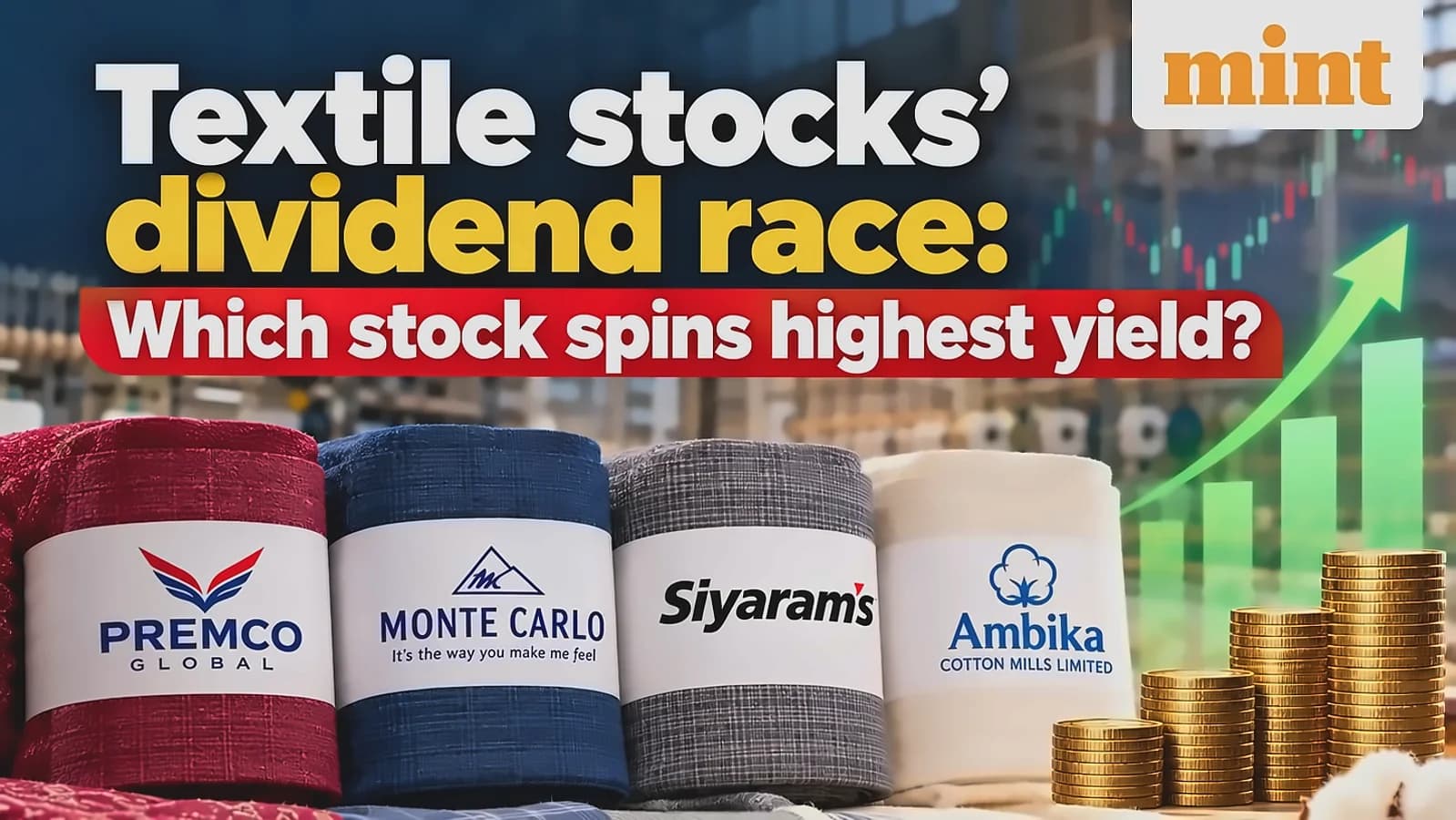Textile stocks' dividend race: Premco Global leads at 9.5% yield