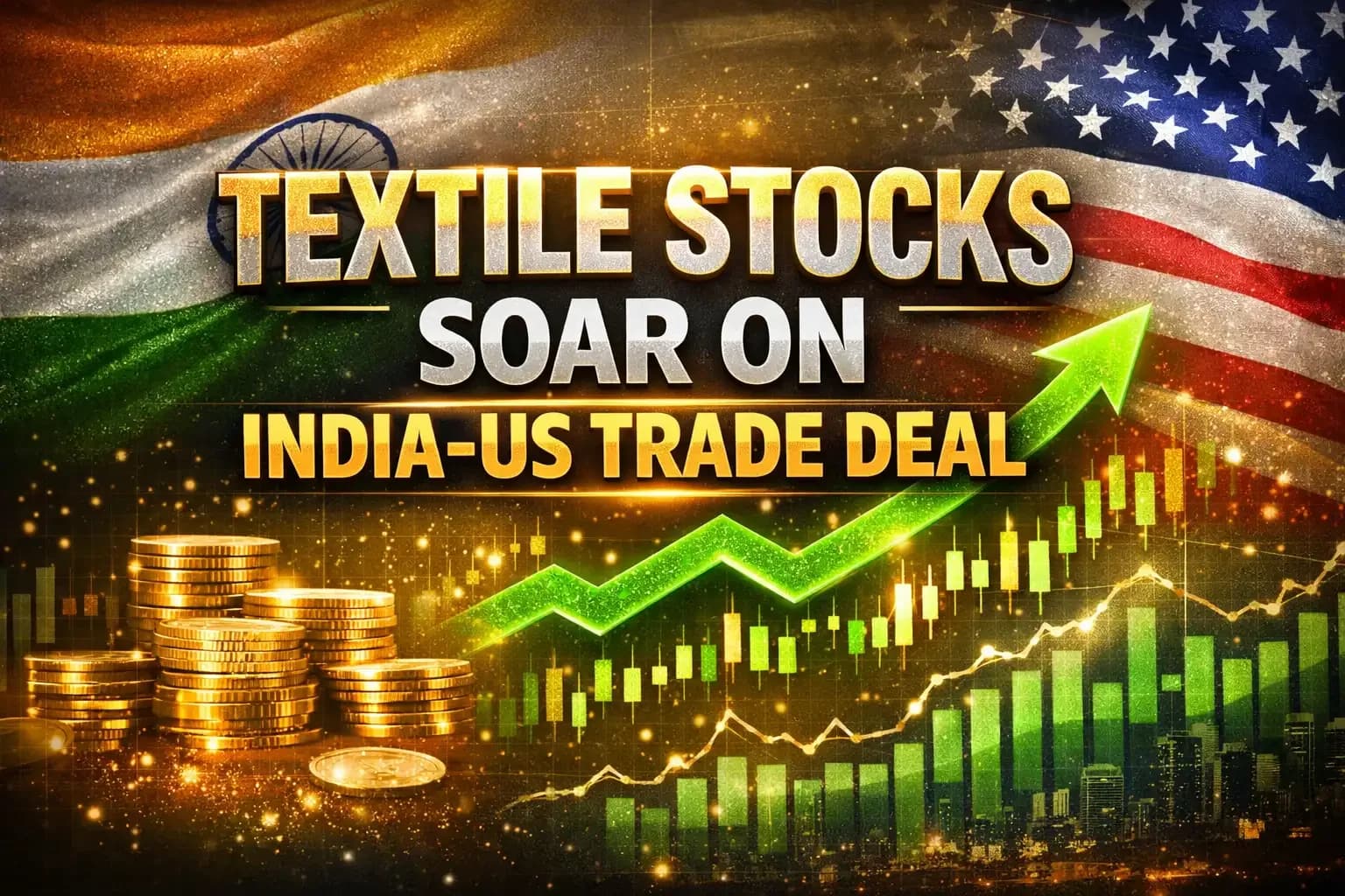 Textile stocks surge 20% on India-US trade deal - CNBC TV18
