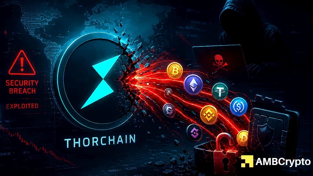 THORChain exploit steals $10.7M+ across Bitcoin, Ethereum networks
