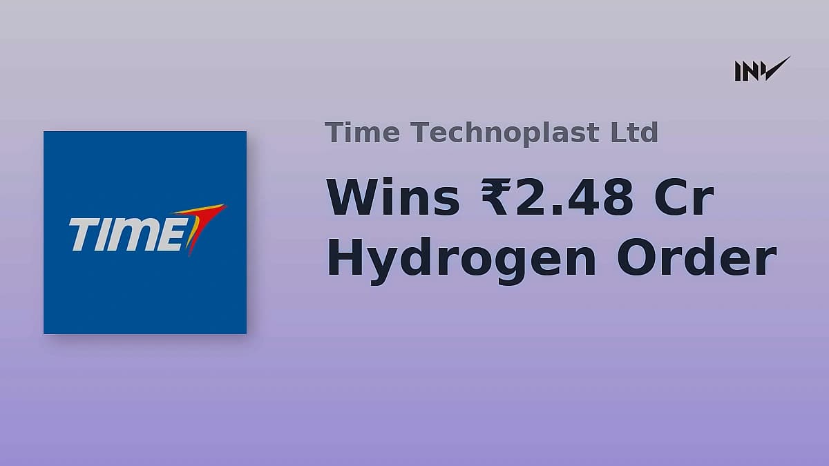 Time Technoplast secures ₹2.48 cr NTPC hydrogen locomotive order