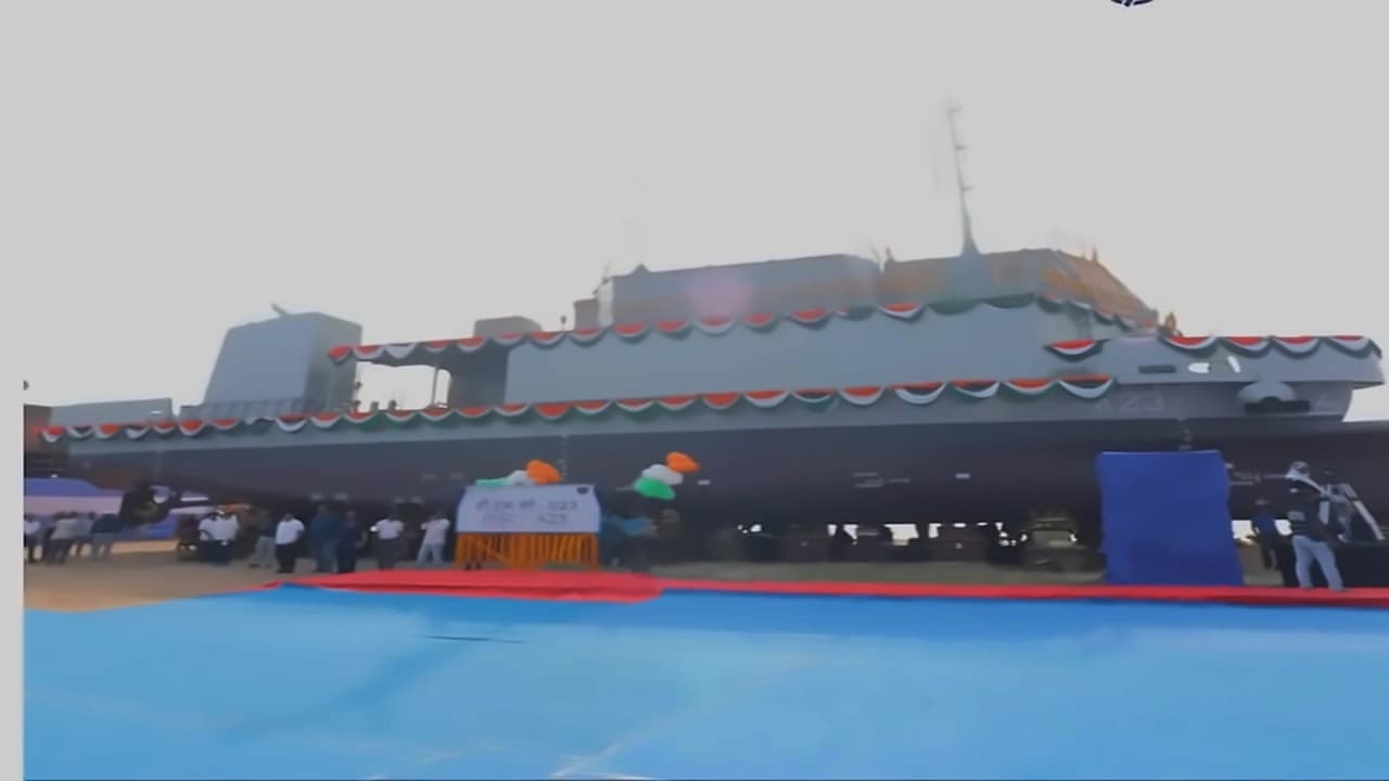 Titagarh Rail Systems launches fourth Navy diving craft A23