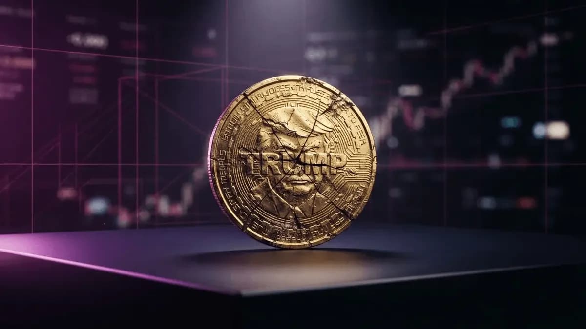 TRUMP Memecoin Falls Below $1.45 as Polls Show 55% Disapproval