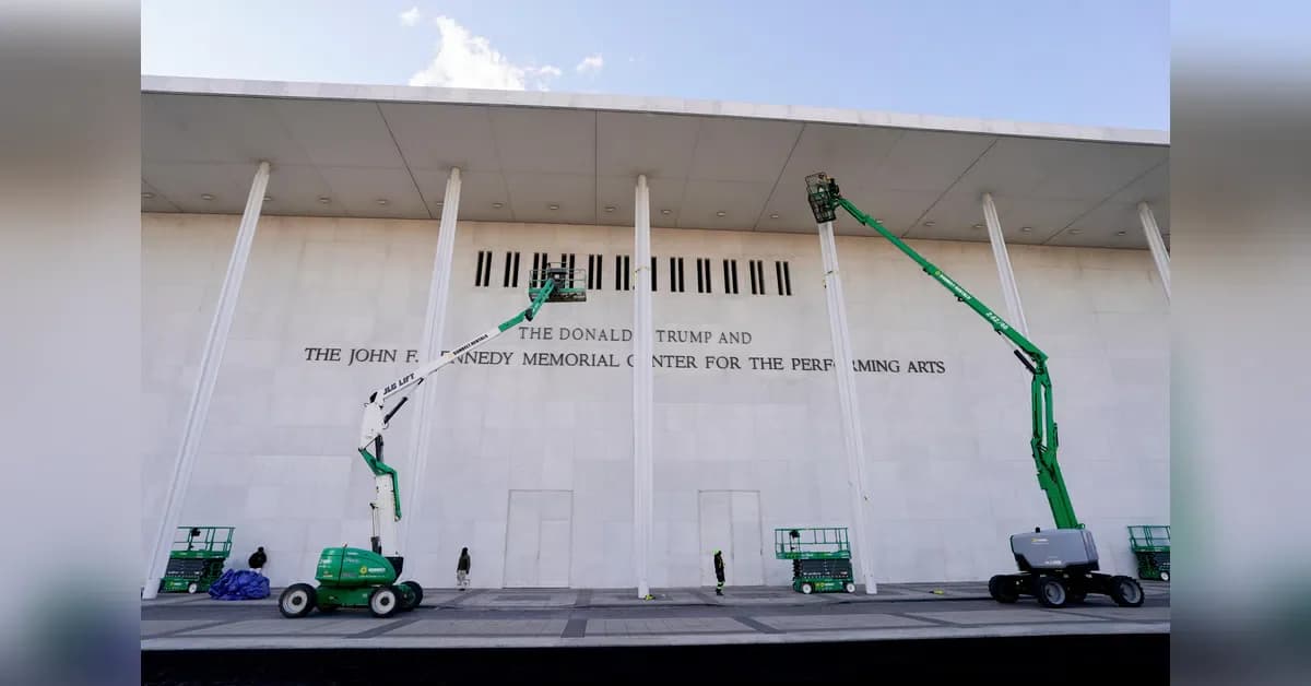 Trump Abandons Kennedy Center Renovation After Court Setback