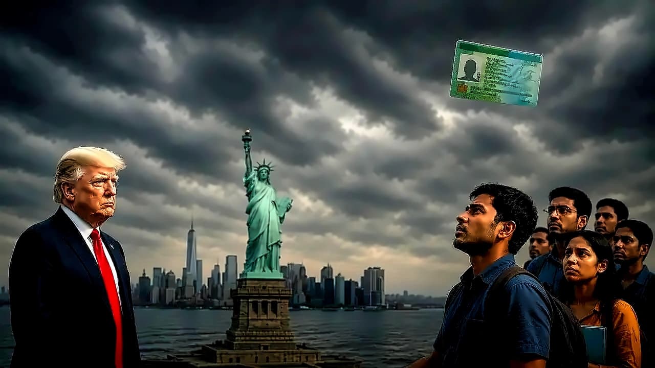 Trump's Green Card Policy Creates Uncertainty for 7+ Lakh Indians
