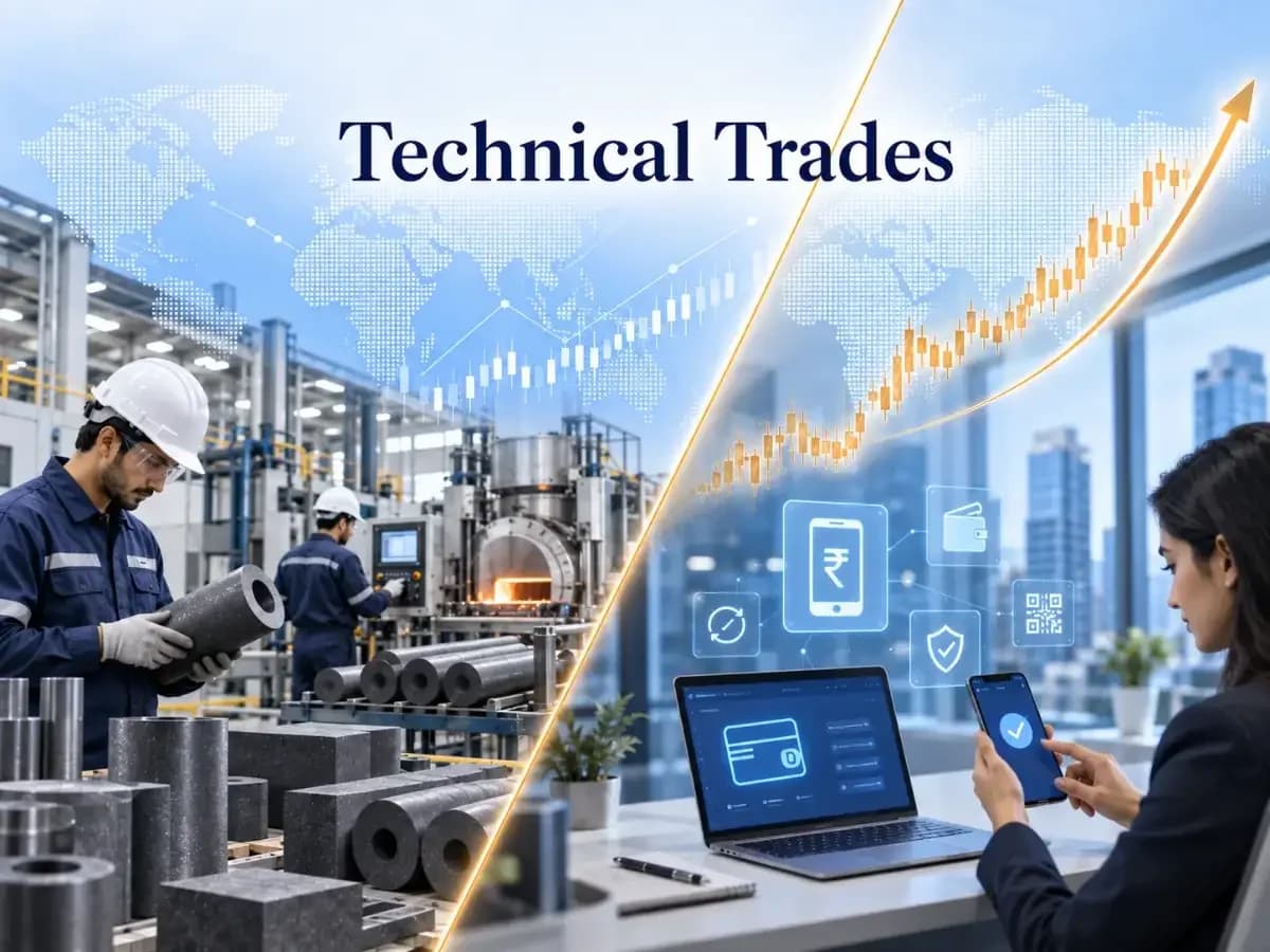 Two Trades for Today: 6.2% digital payments gain, 7% graphite rise
