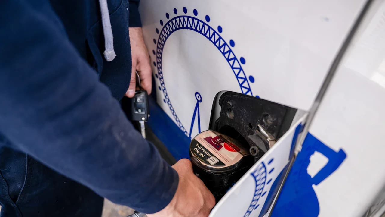 UK Diesel Hits Record £2/L as Economists Warn of 5% Inflation