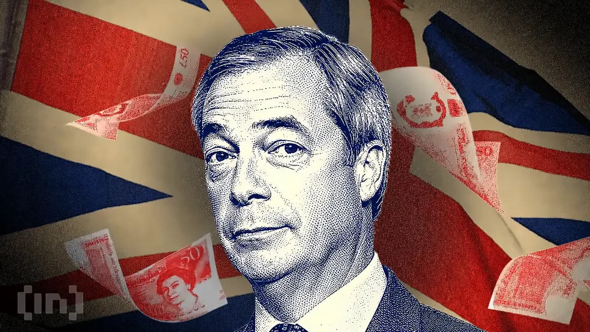 UK Watchdog Probes Farage Over Crypto Gifts and Lobbying Allegations