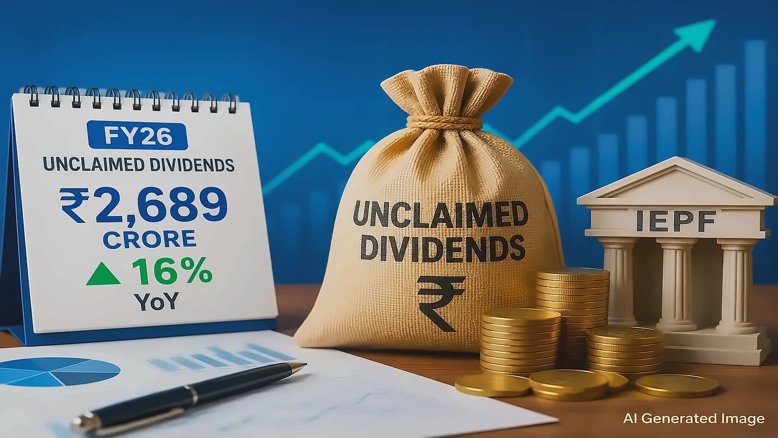 Unclaimed dividends rise 16% to ₹2,689 crore in FY26: SEBI