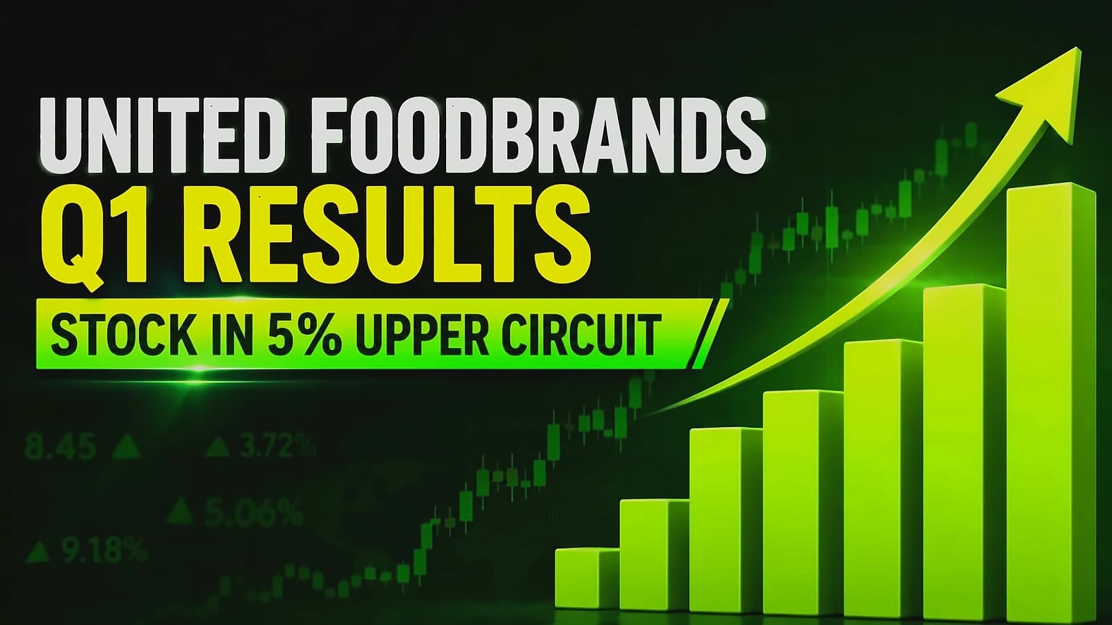 United Foodbrands Q1: Stock hits 5% upper circuit on profit return