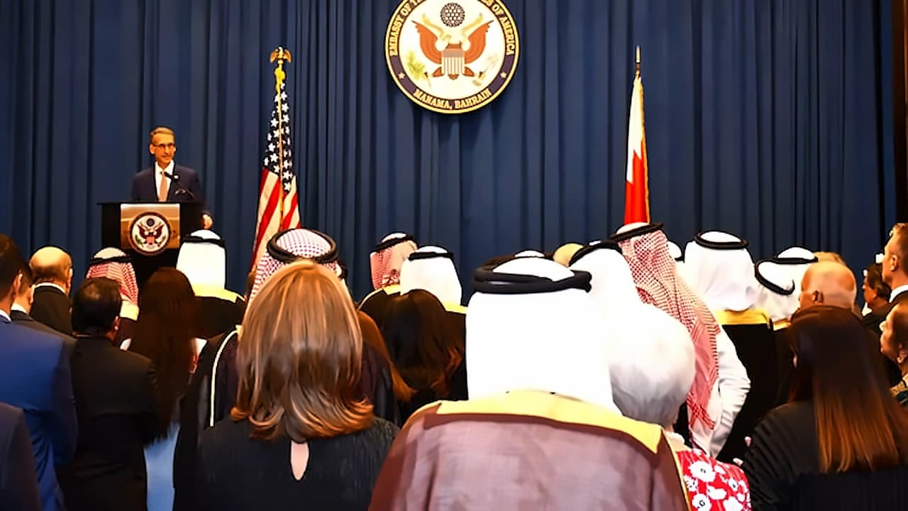 US Embassy Bahrain Issues Security Alert Amid Middle East Tensions