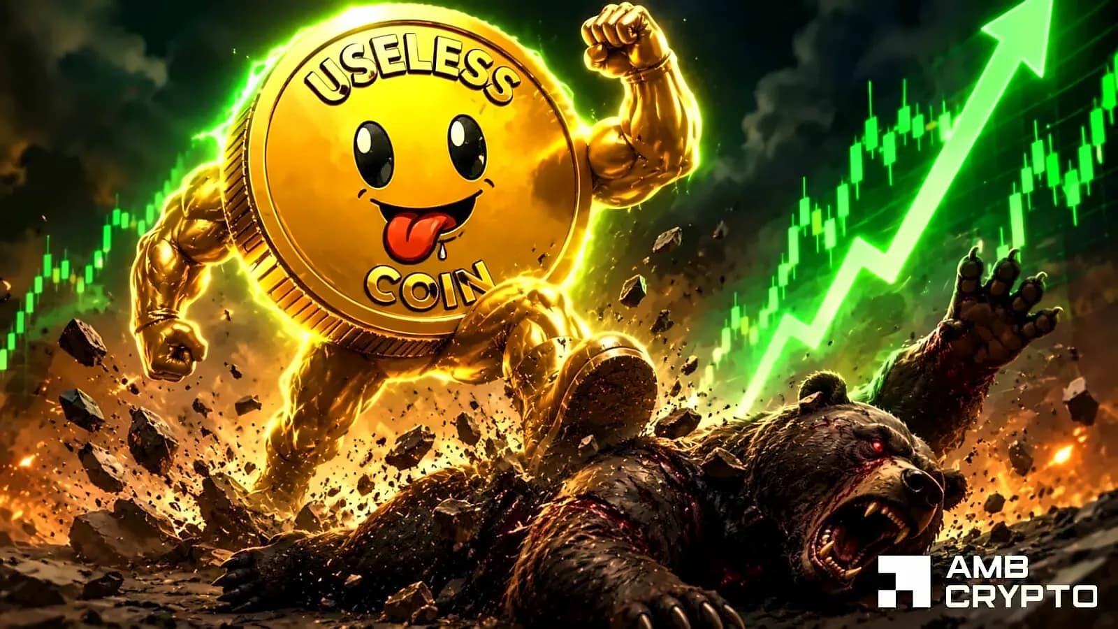 Useless Coin Surges 19% After Bithumb Listing Triggers $3.2M Whale Buy