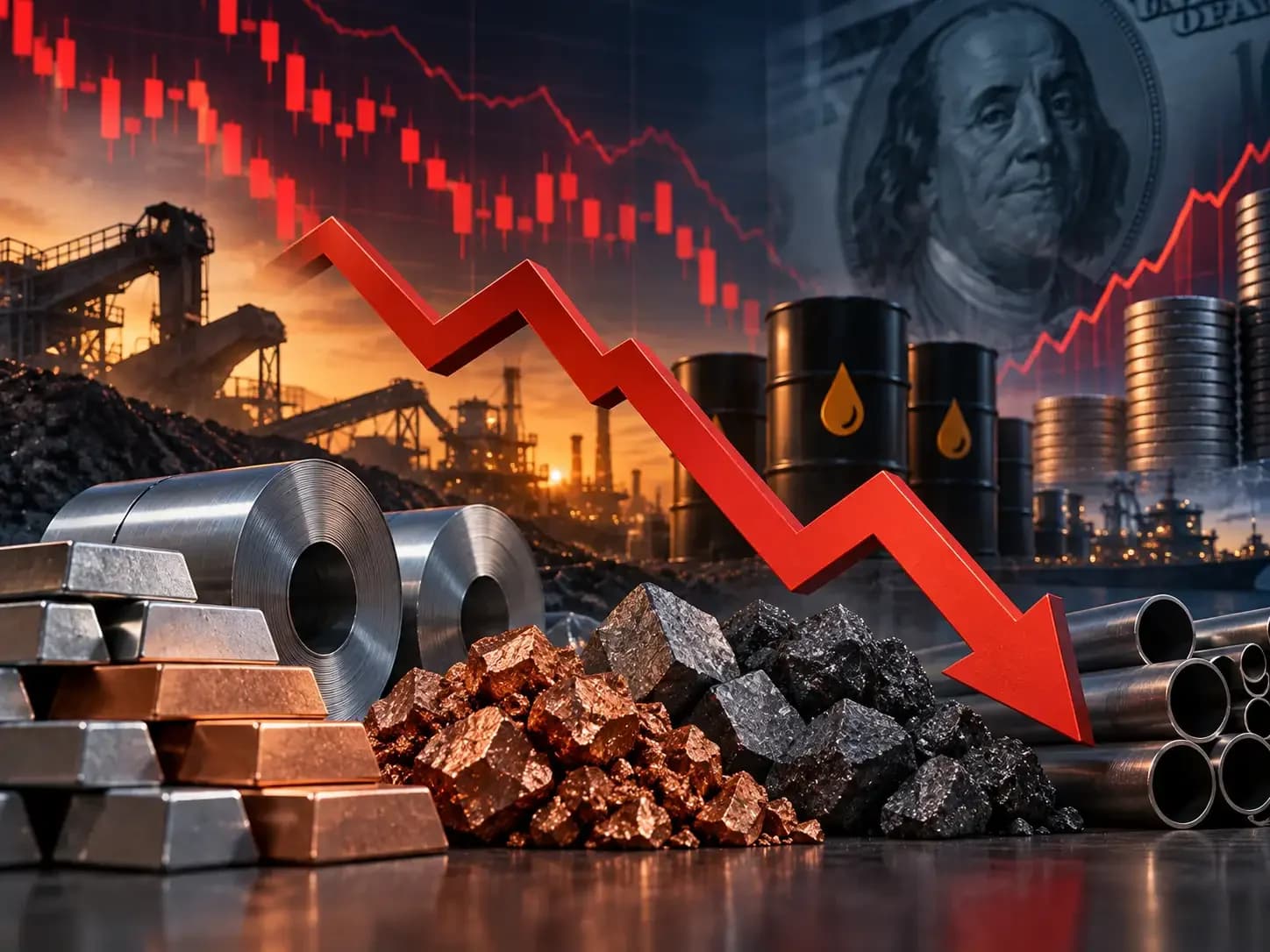 Metal and cement stocks recover as oil hits $108.91, rupee weakens
