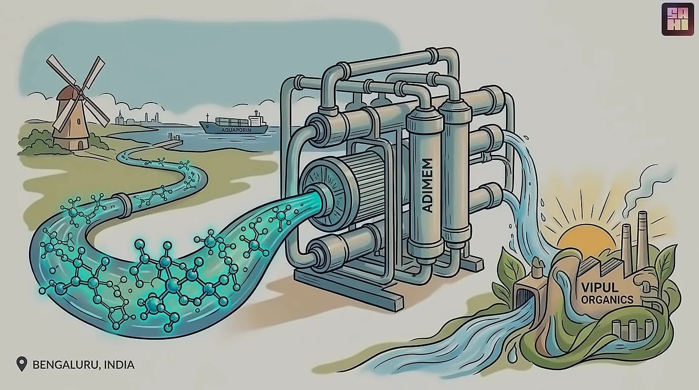 Vipul Organics acquires Aquaporin membrane manufacturing platform
